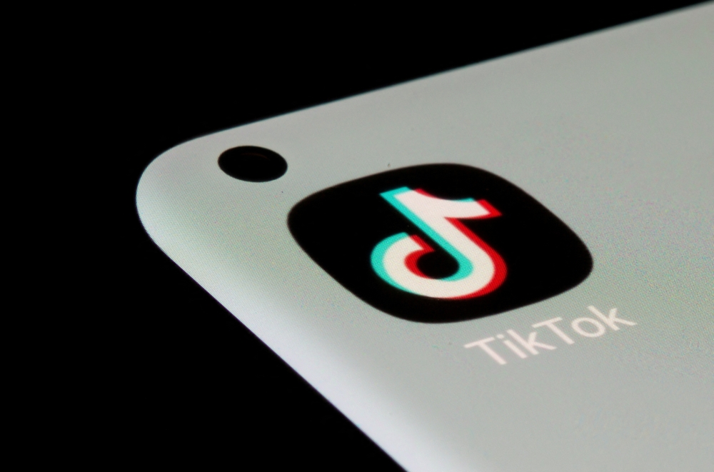 TikTok app is seen on a smartphone in this illustration taken, July 13, 2021. REUTERS/Dado Ruvic/Illustration/File Photo