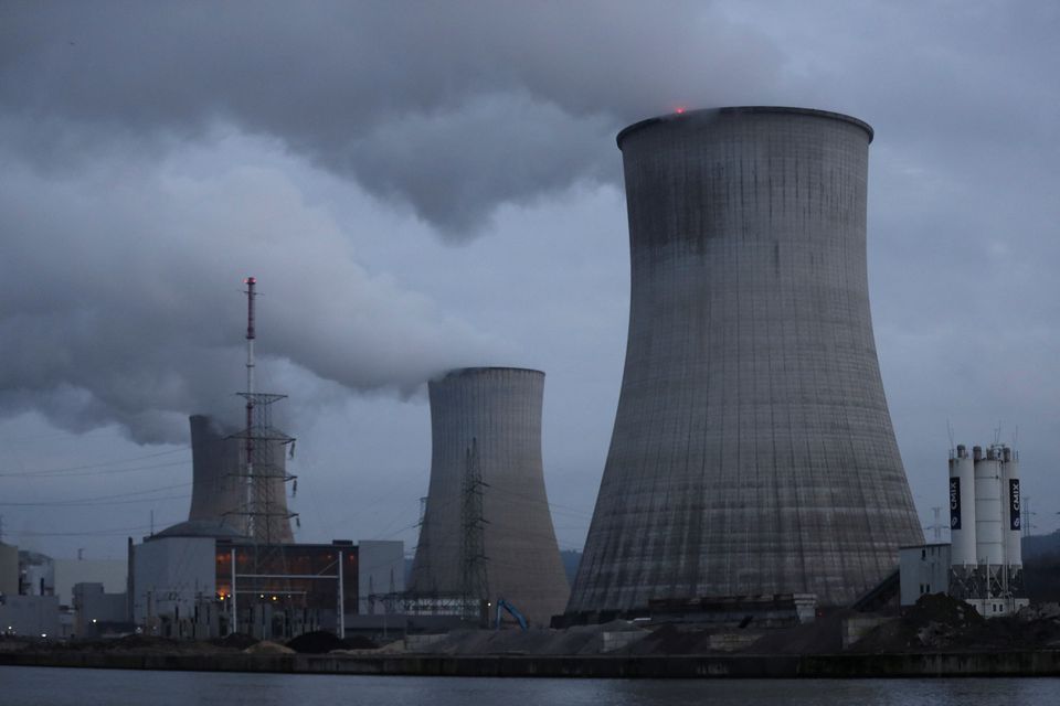 General view of the Tihange Nuclear Power Station is seen after the Belgian government agreed in principle to close its two nuclear power plants by 2025, in Tihange, Belgium, December 23, 2021. (REUTERS/Johanna Geron)