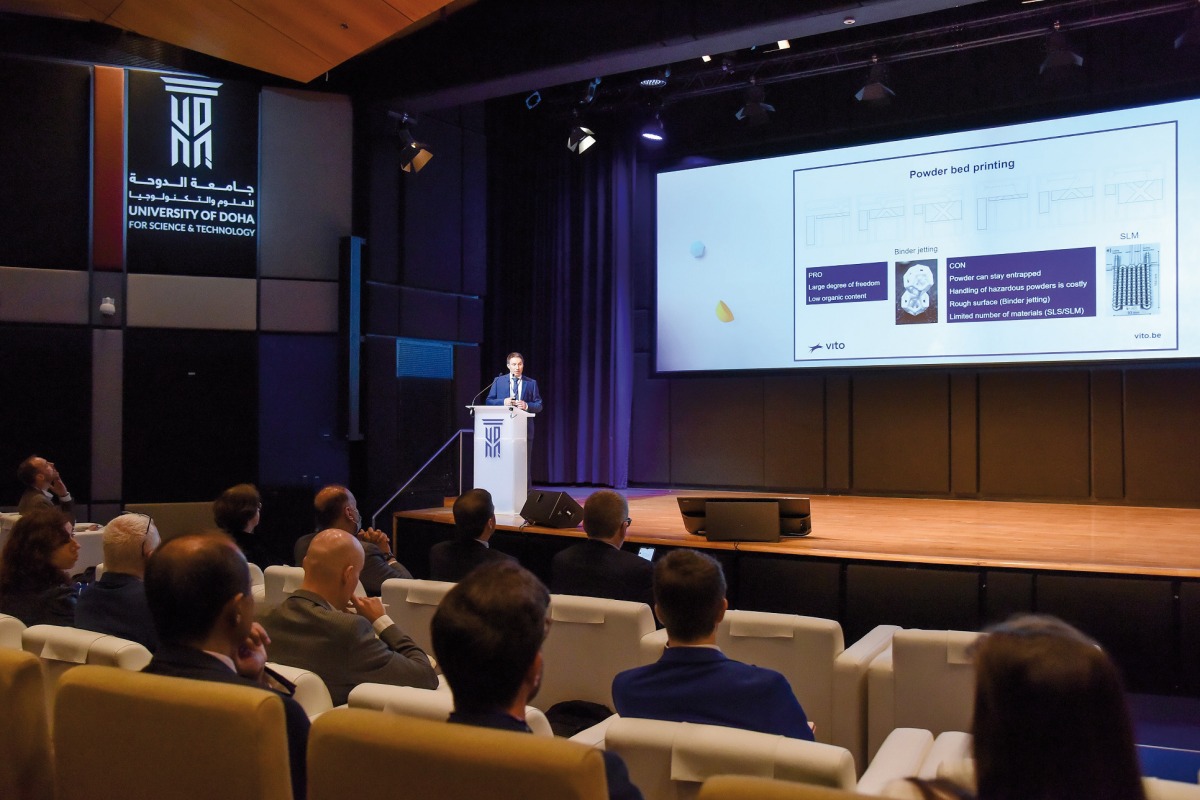 Attendees during the workshop.