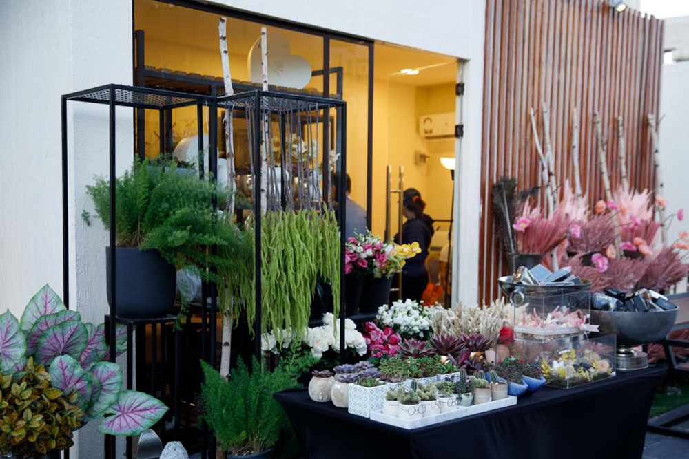 A view of a flower shop during KIAHF-2023. 