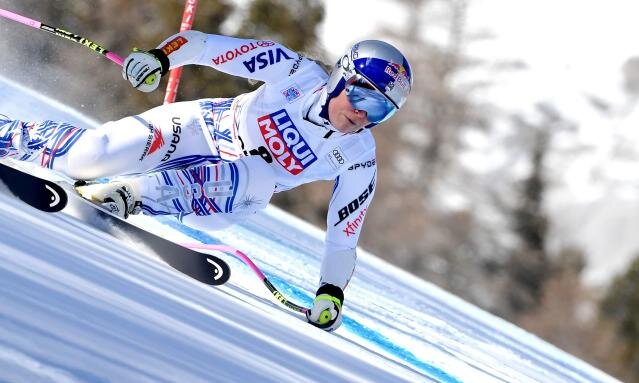 Retired Olympic skiing champion Lindsey Vonn. File Photo / AFP
