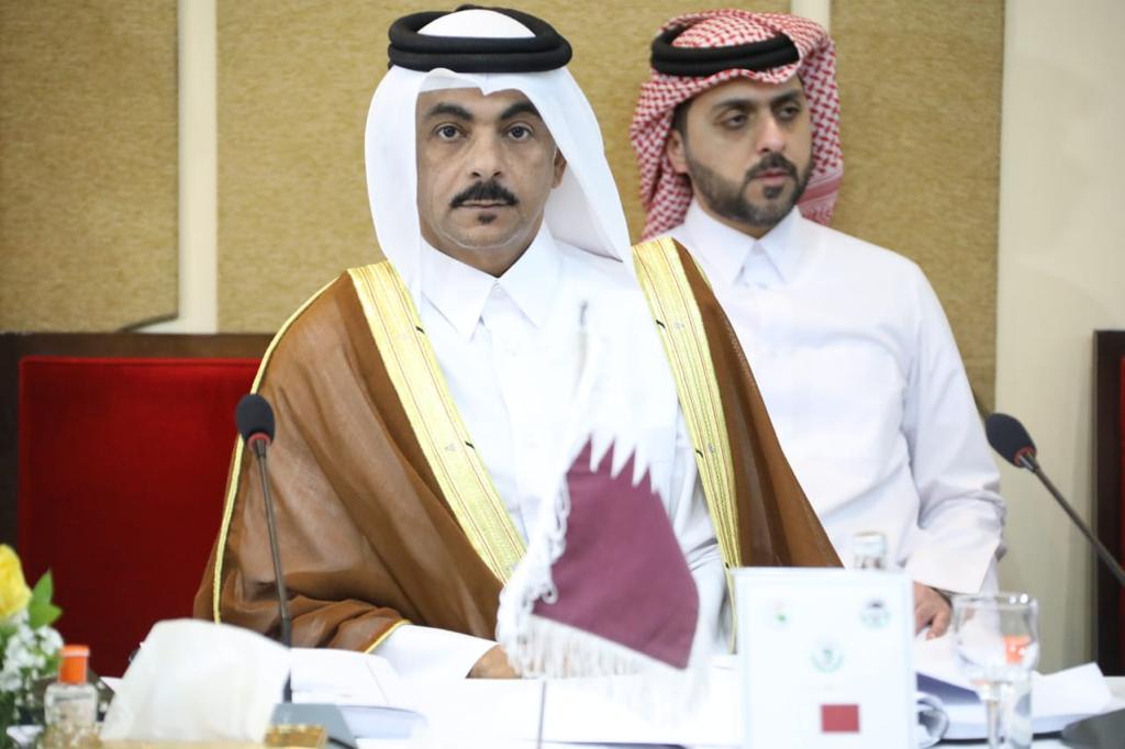 Shura Council member taking part in the meeting in Baghdad, Iraq.