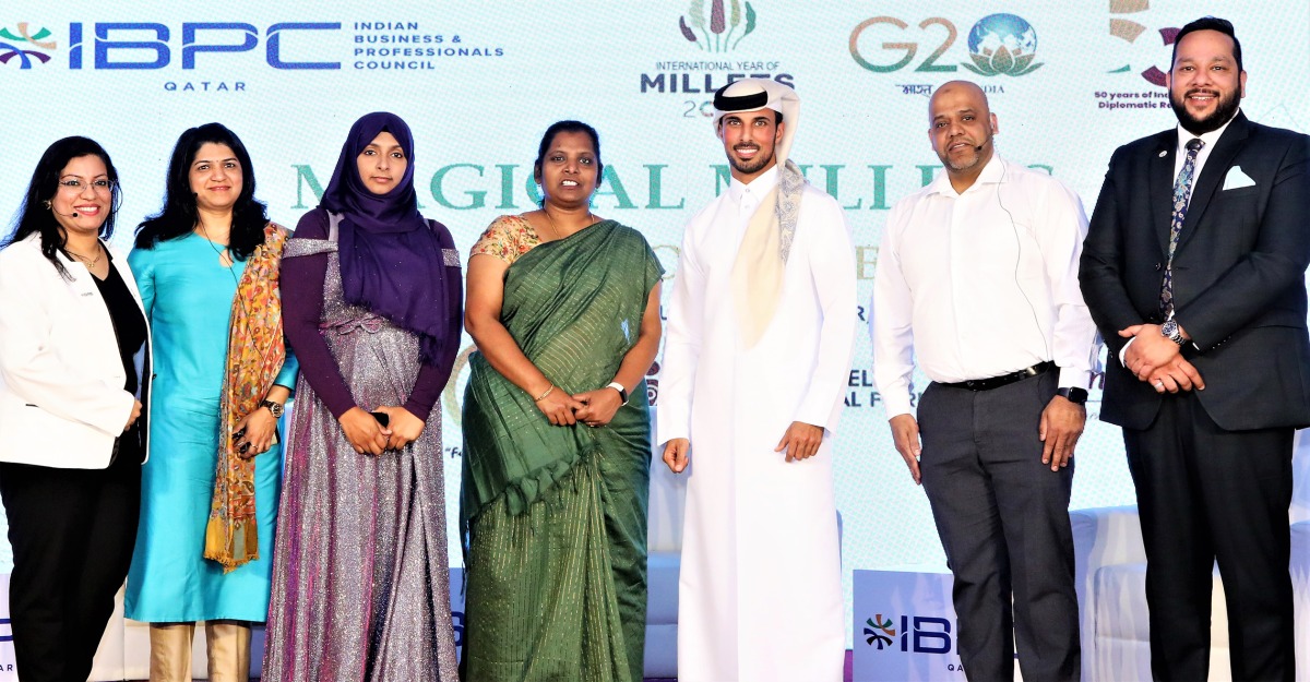 IBPC QATAR and guests at the event.