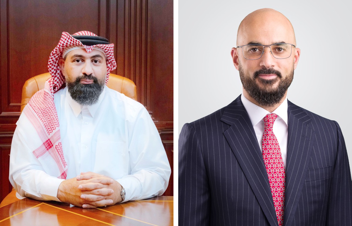 From left: Abdulrahman Totonji, Lesha Bank’s CEO, and Suhaib AlMabrouk, Lesha Bank’s Head of Private Equity and Corporate Banking
