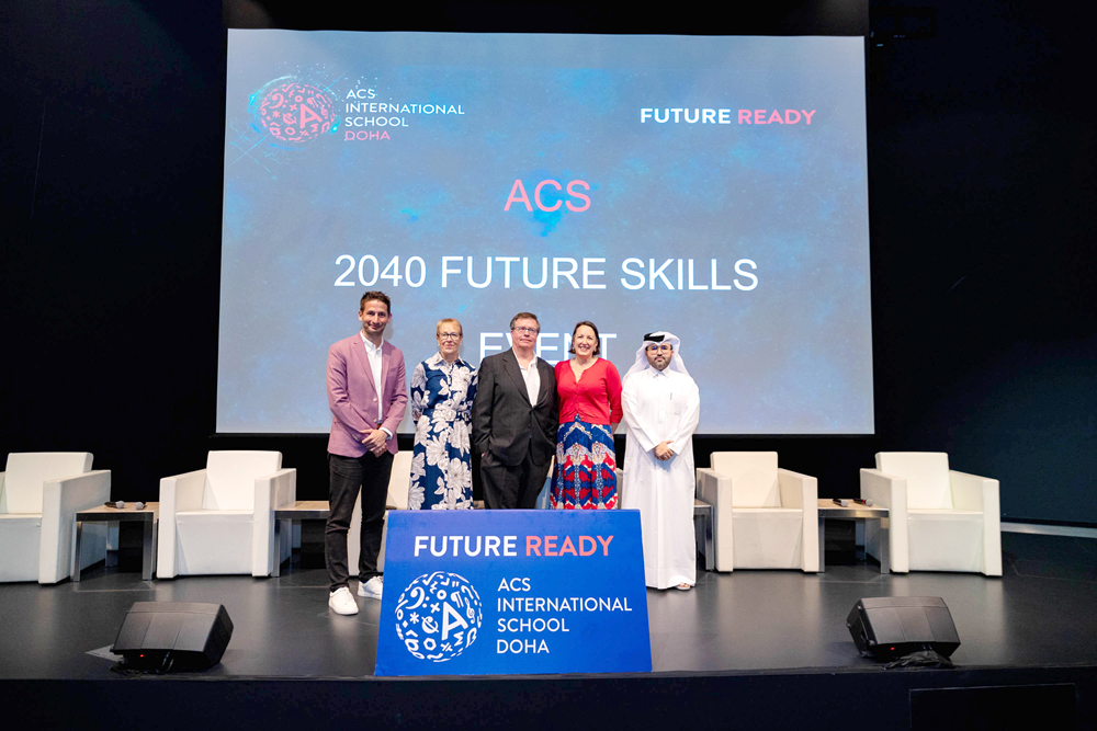 Participants during the ACS International School Doha’s 2040 Future Skills Event.