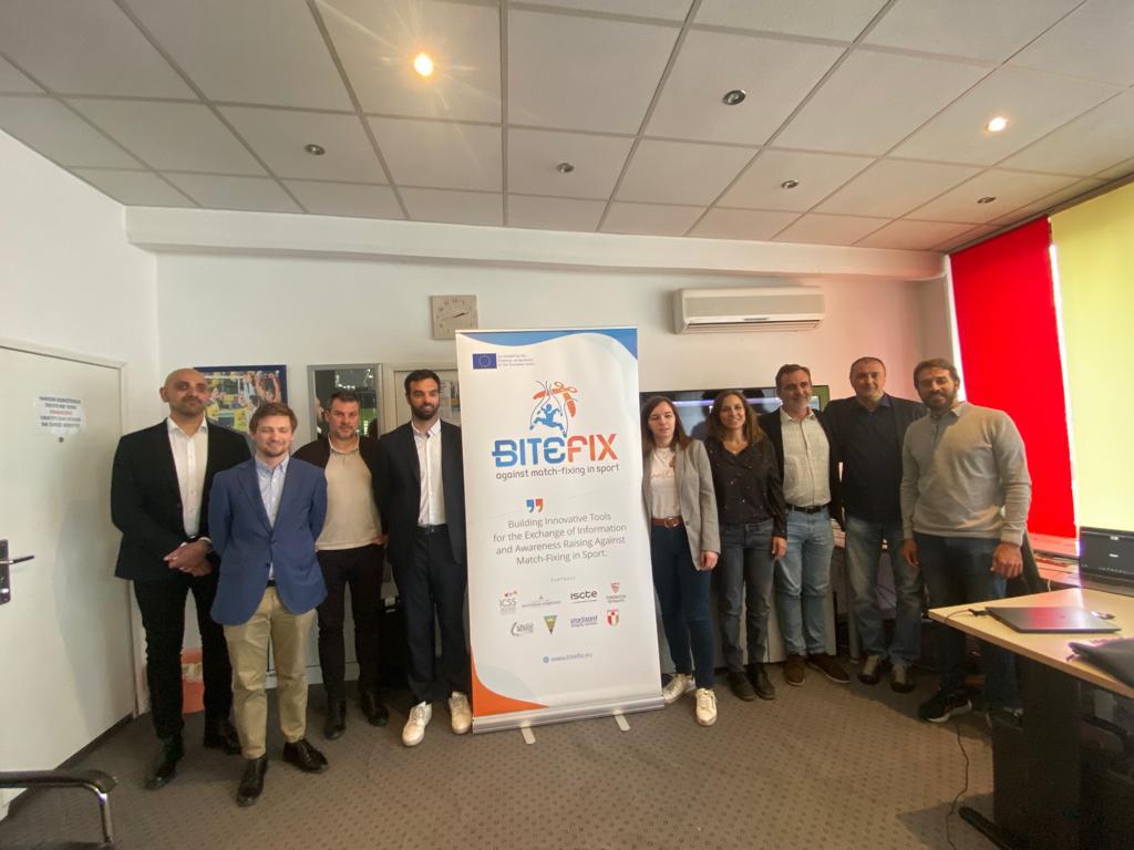 Participants during the launch of the online course at Hask Mladost Sports Centre in Zagreb, Croatia.