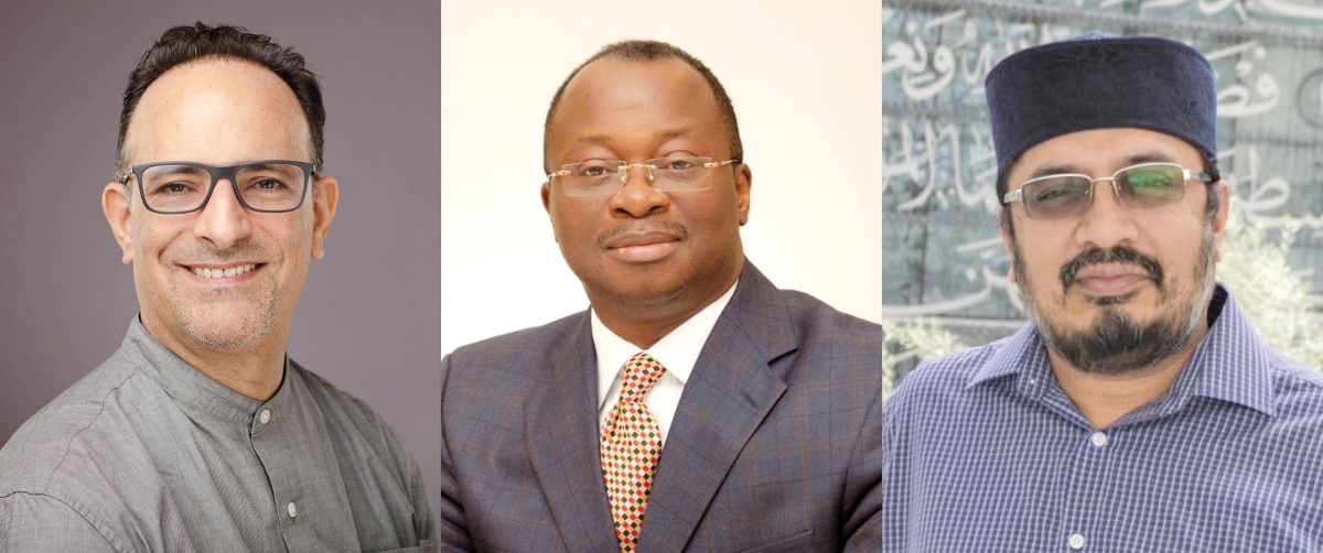 From left: Dr. Robert Bianchi, Dr. Akin Akinade and Dr. Muhammad Modassir Ali