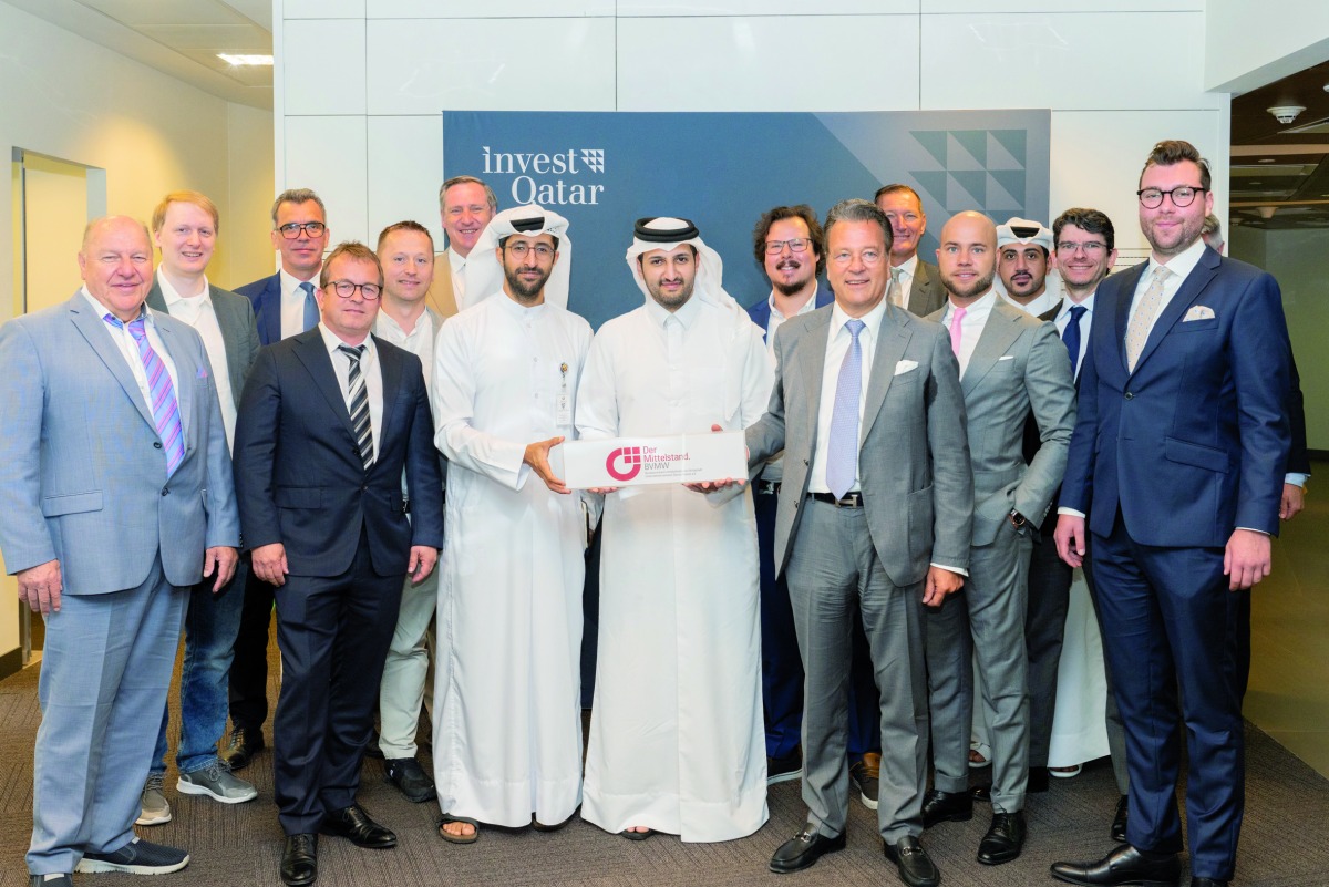 IPA Qatar-BVMW officials during the inauguration of the first BVMW office in GCC.