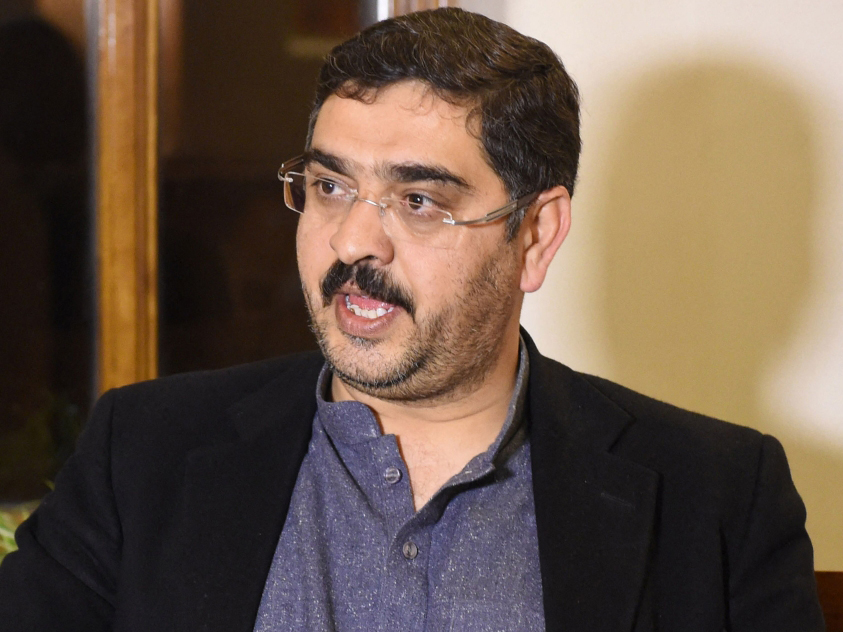 In this file photo taken on January 16, 2016, spokesman for the Balochistan government, Anwar-ul-Haq Kakar, speaks during an interview with AFP in Quetta. (Photo by Banaras Khan / AFP)