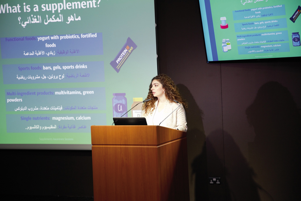 An expert addressing the workshop.