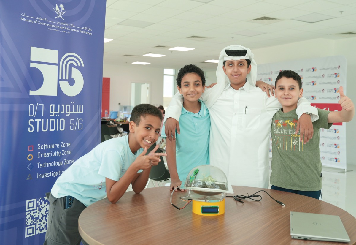 Students taking part in the programme.