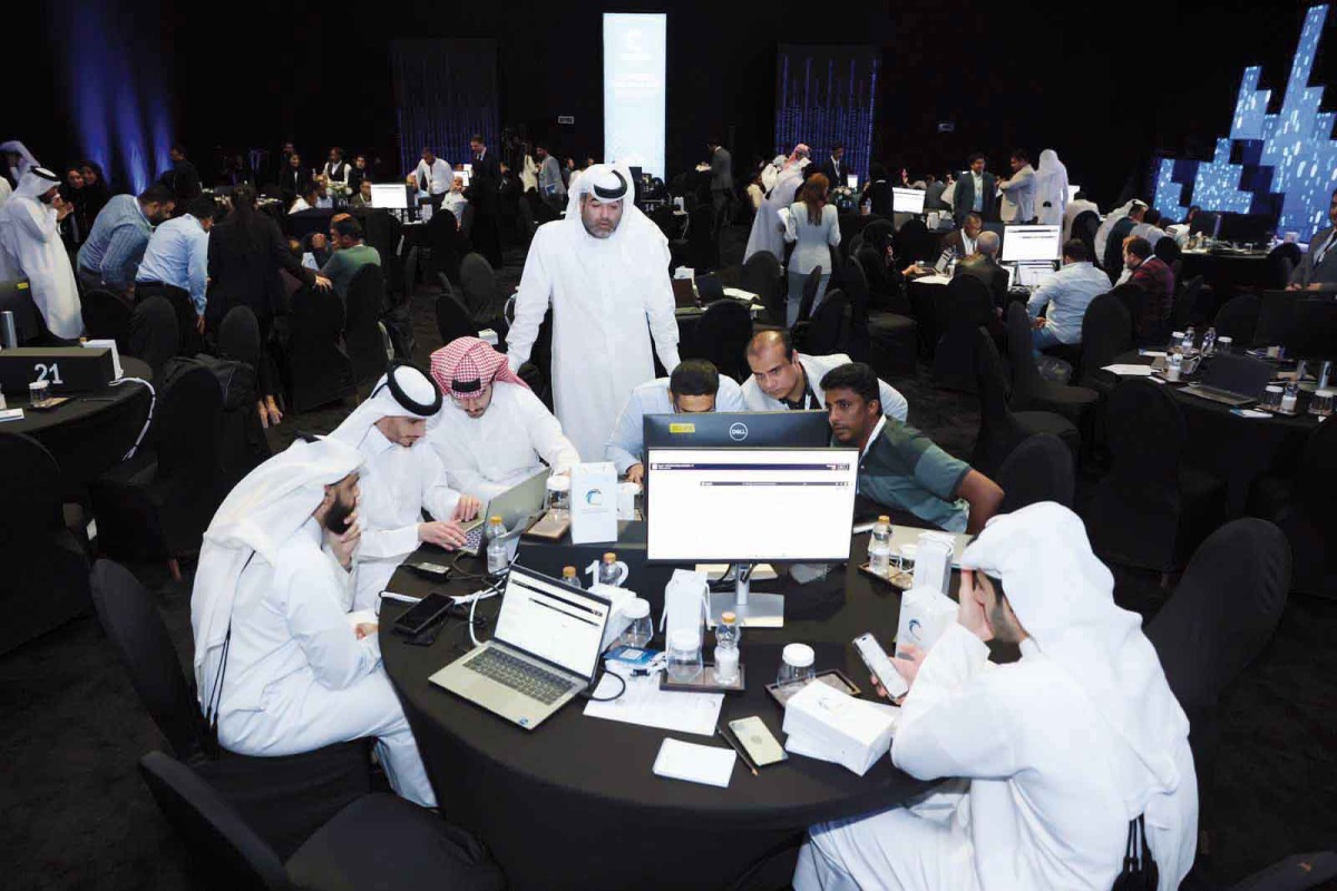 Participants during the event.