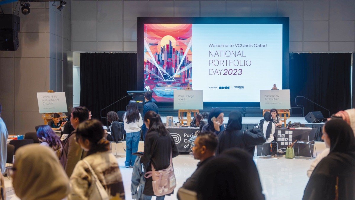 An event during the National Portfolio Day.