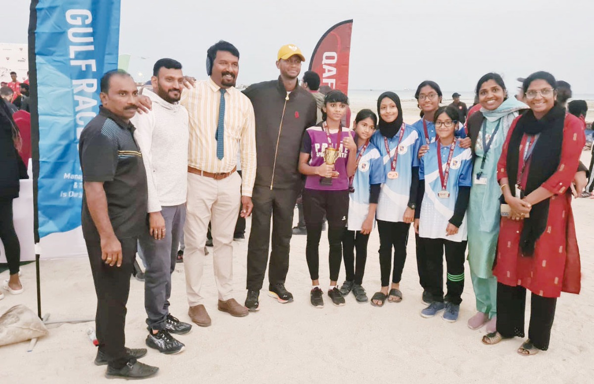 MES team secured the first runners-up position for the team championship.