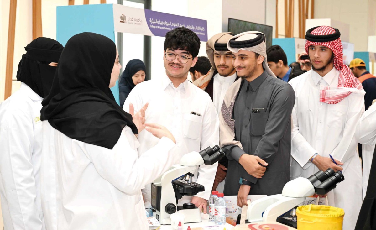 Participants at the Open House event.