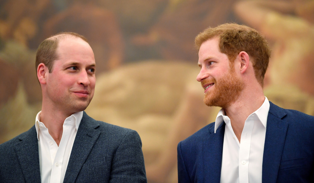 File: Britain's Prince William and Prince Harry 