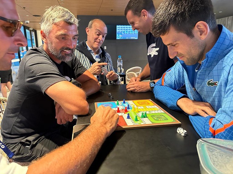 Picture shared by Novak Djokovic on his Instagram 