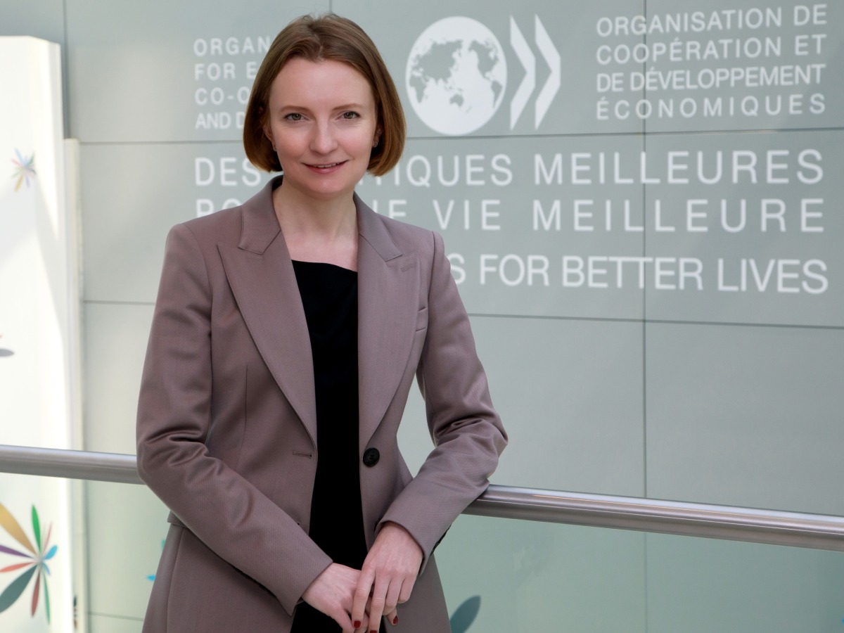 OECD Clare Lombardelli. Picture: Herve Cortinat / OECD 