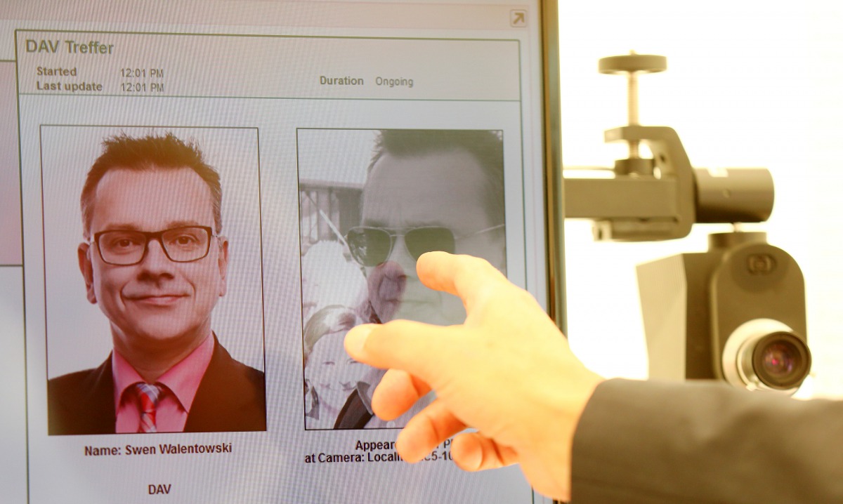 Representative File Photo: Facial recognition coming to Europe - A facial recognition technology during a presser in Berlin in 2017. (Reuters)