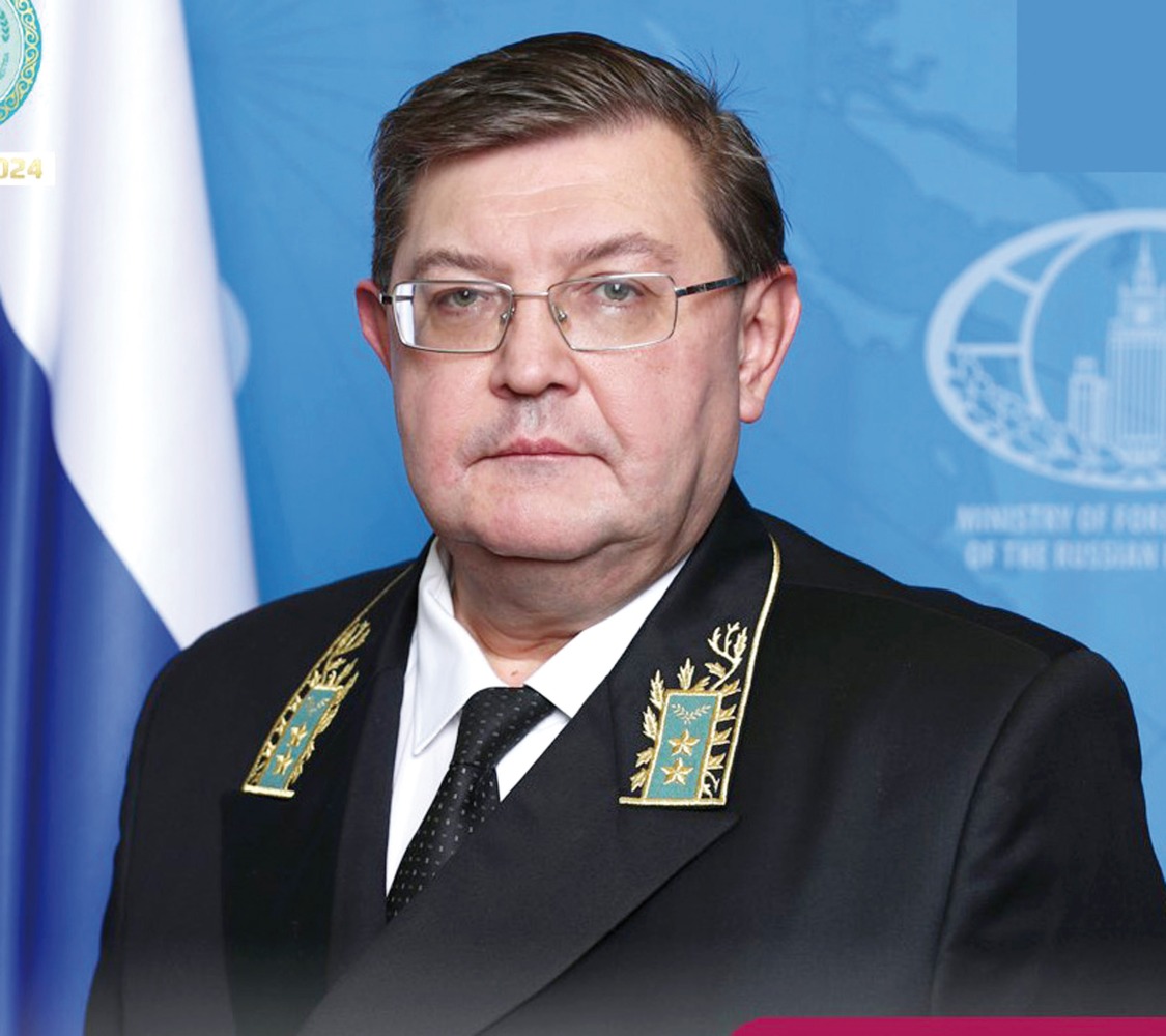 Ambassador of the Russian Federation to the State of Qatar H E Dmitry Dogadkin 
