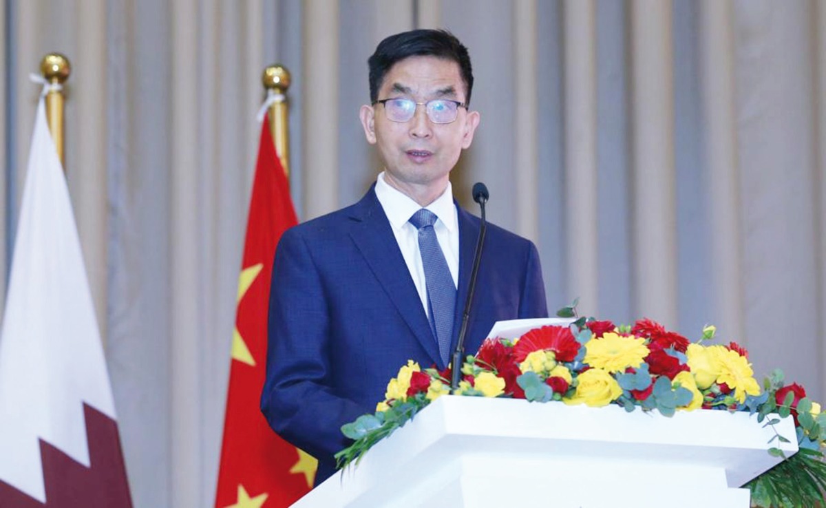 Ambassador of the People’s Republic of China to the State of Qatar H E Cao Xiaolin 