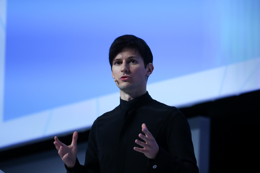 File: Telegram’s billionaire founder Pavel Durov. (Photo by Chris Ratcliffe/Bloomberg)