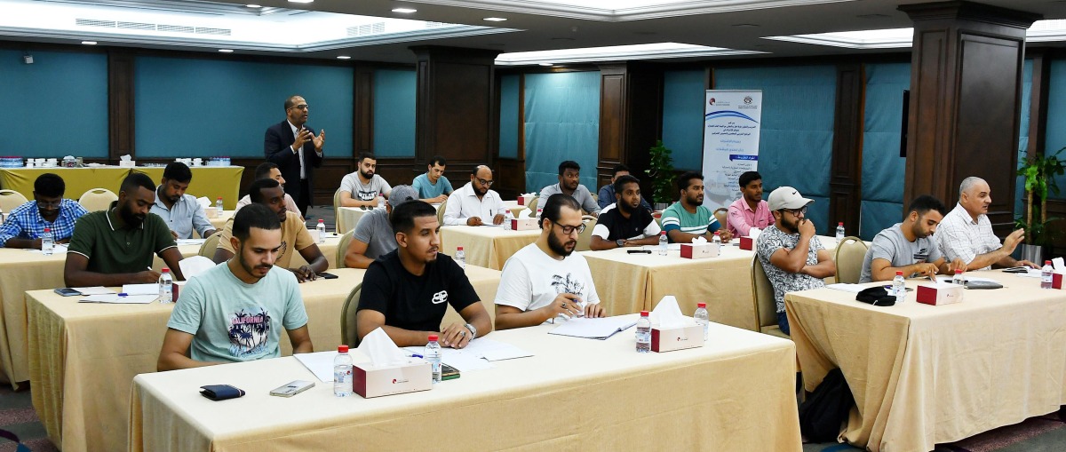 Attendees taking part at the training programme.