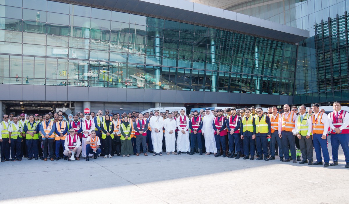 Officials and staff at the Airport Safety and Security Week 2024.