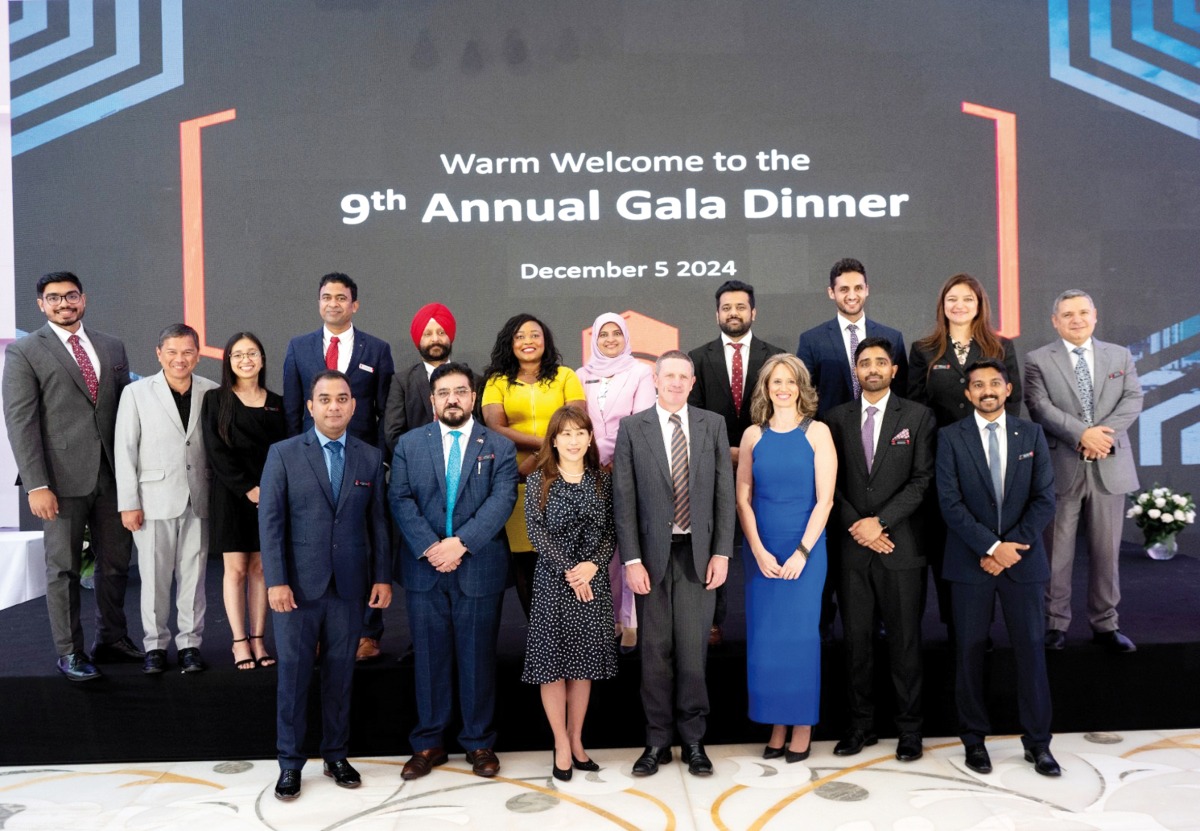 Ambassador of Australia H E Shane Flanagan (centre, front row) with officials and guests at the event.