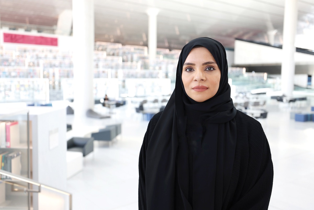 Abeer Al Kawari, Director of National Collections and Special Initiatives at Qatar National Library,