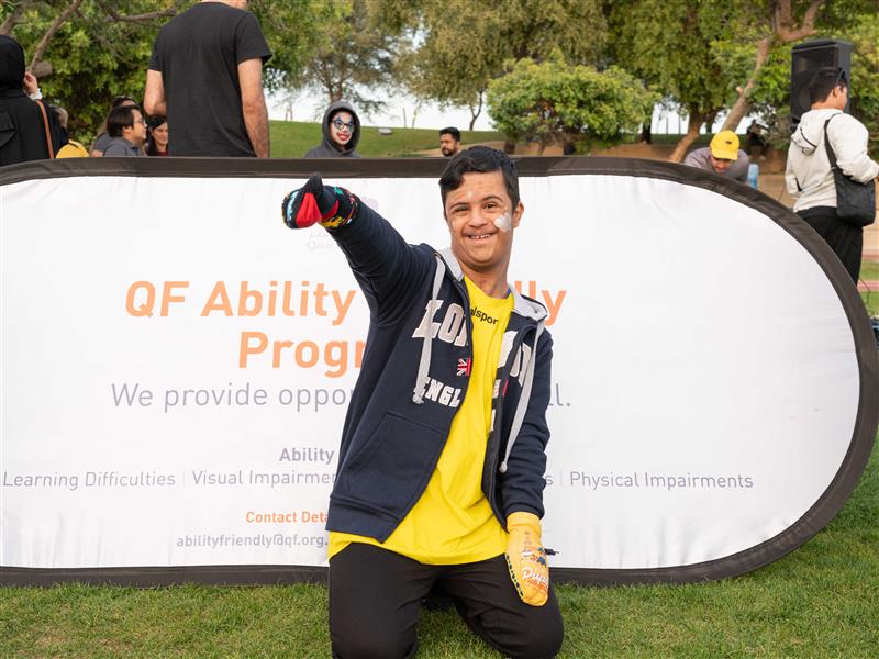 The event aimed to raise awareness about Down syndrome.