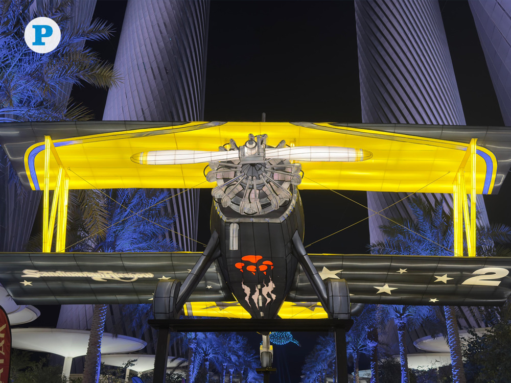 Lusail Sky Festival hosted at Lusail Boulevard. Photo taken on Thursday April 3, 2025 by Oussama Abbassi