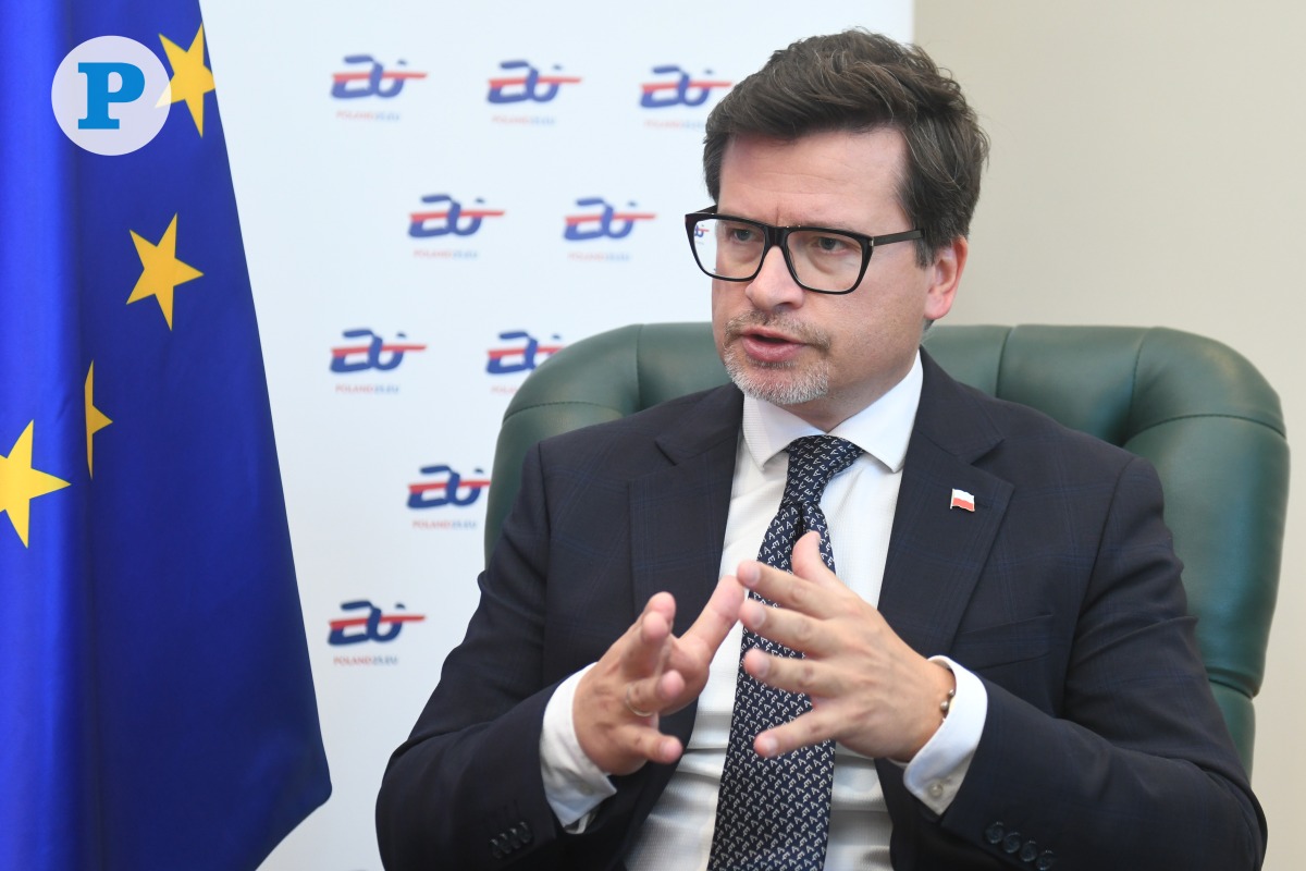 Top Polish diplomat in Qatar, H E Tomasz Sadziński in an exclusive interview with The Peninsula. Photo by Amr Diab/ The Peninsula.