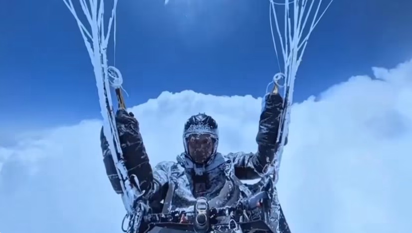 Screen grab from trending social media video of Lui's incident. Taken from 新一工藤 on YouTube.