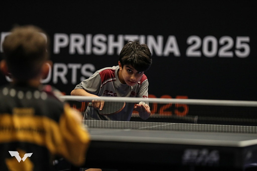 Qatar’s Rabeah Khalid Al Kuwari (right) in action during the final.