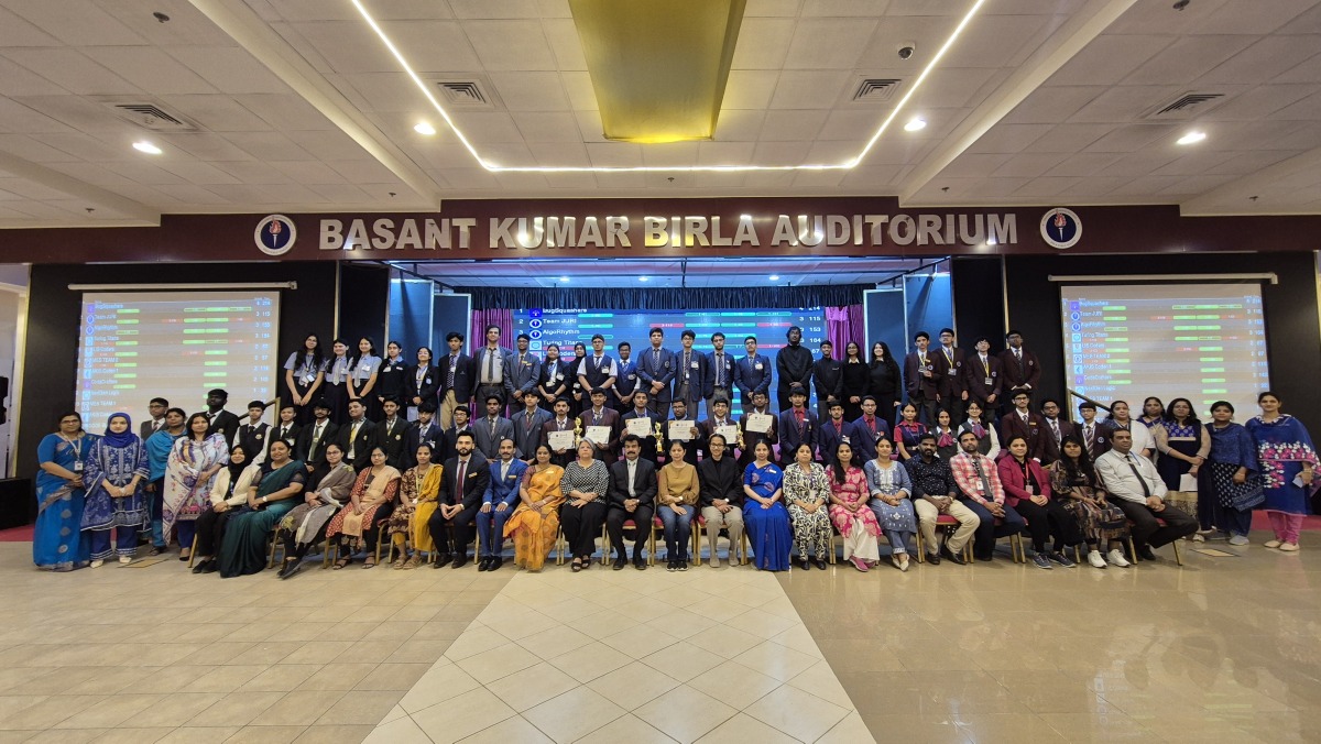  Participants during the Birla Competitive Programming Championship