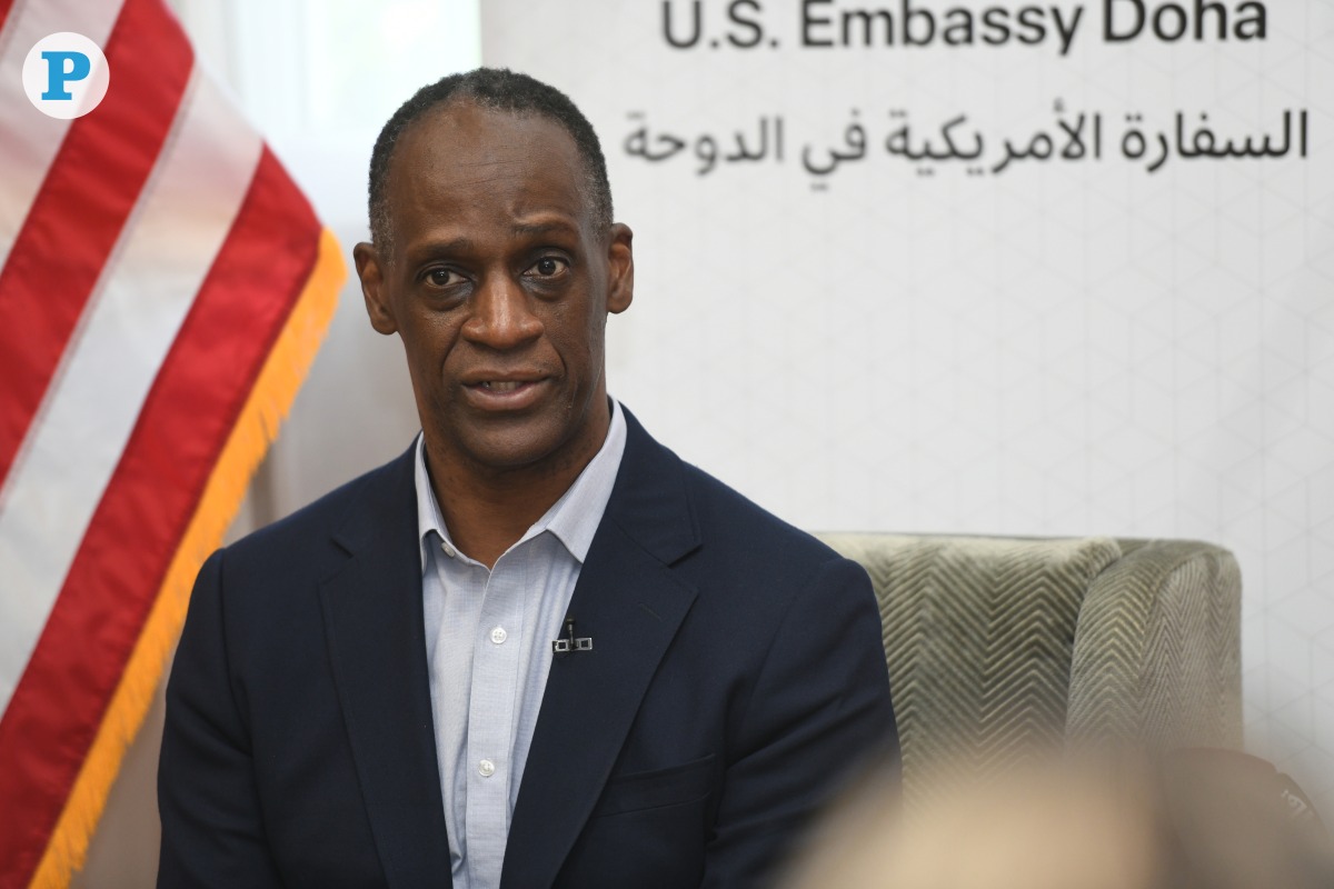 US Ambassador to Qatar H E Timmy Davis. Picture: Amr Diab / The Peninsula