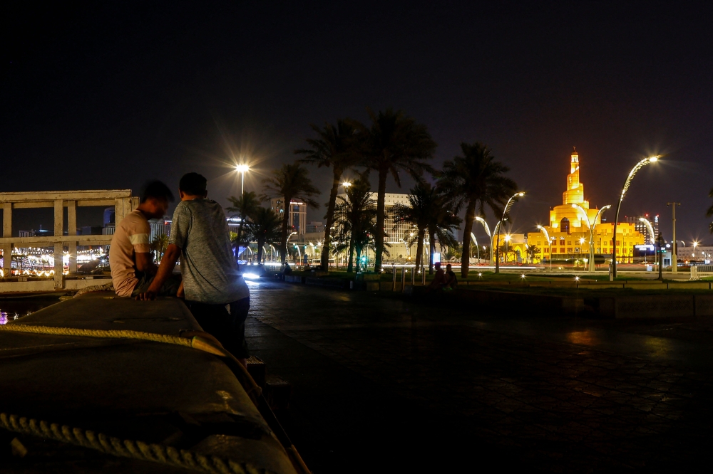 Wednesday morning will see slight dust to blowing dust at places. Pic: Karim Jaafar / AFP