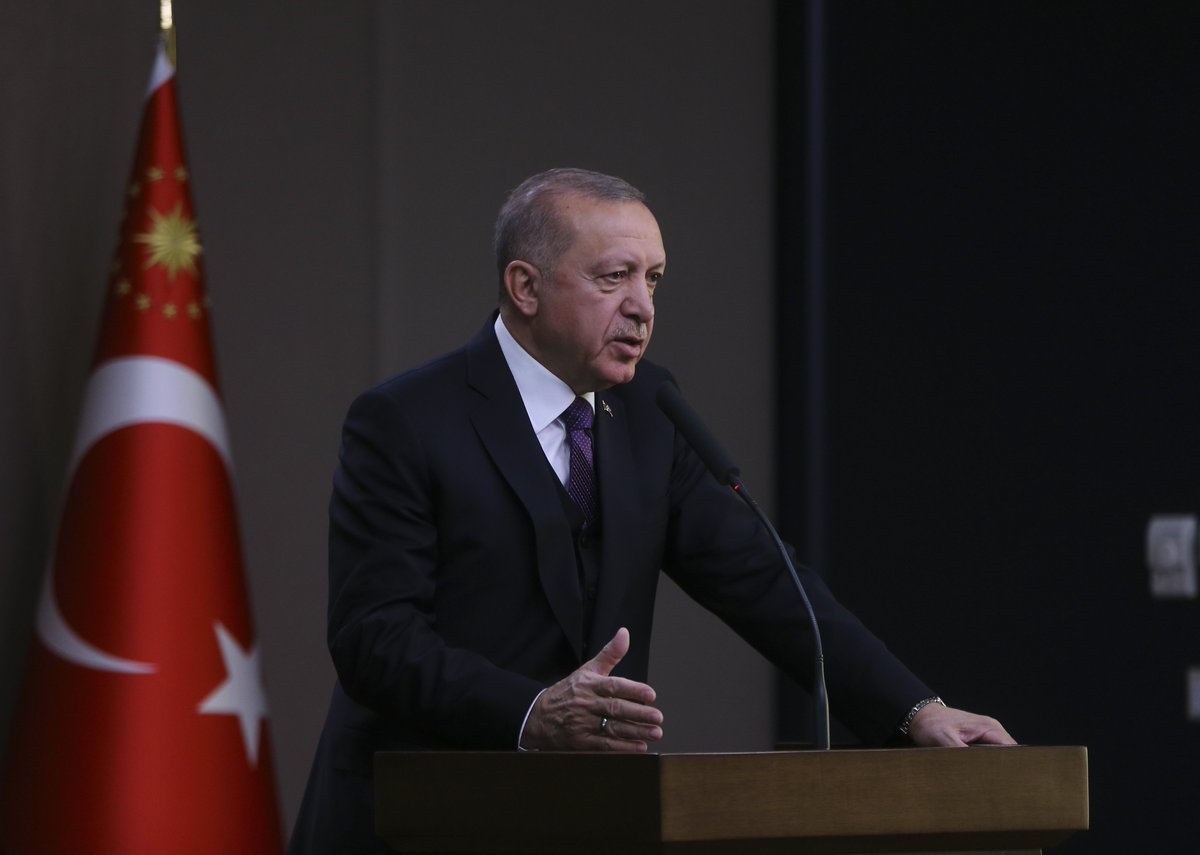 Turkish President Recep Tayyip Erdogan. File photo.