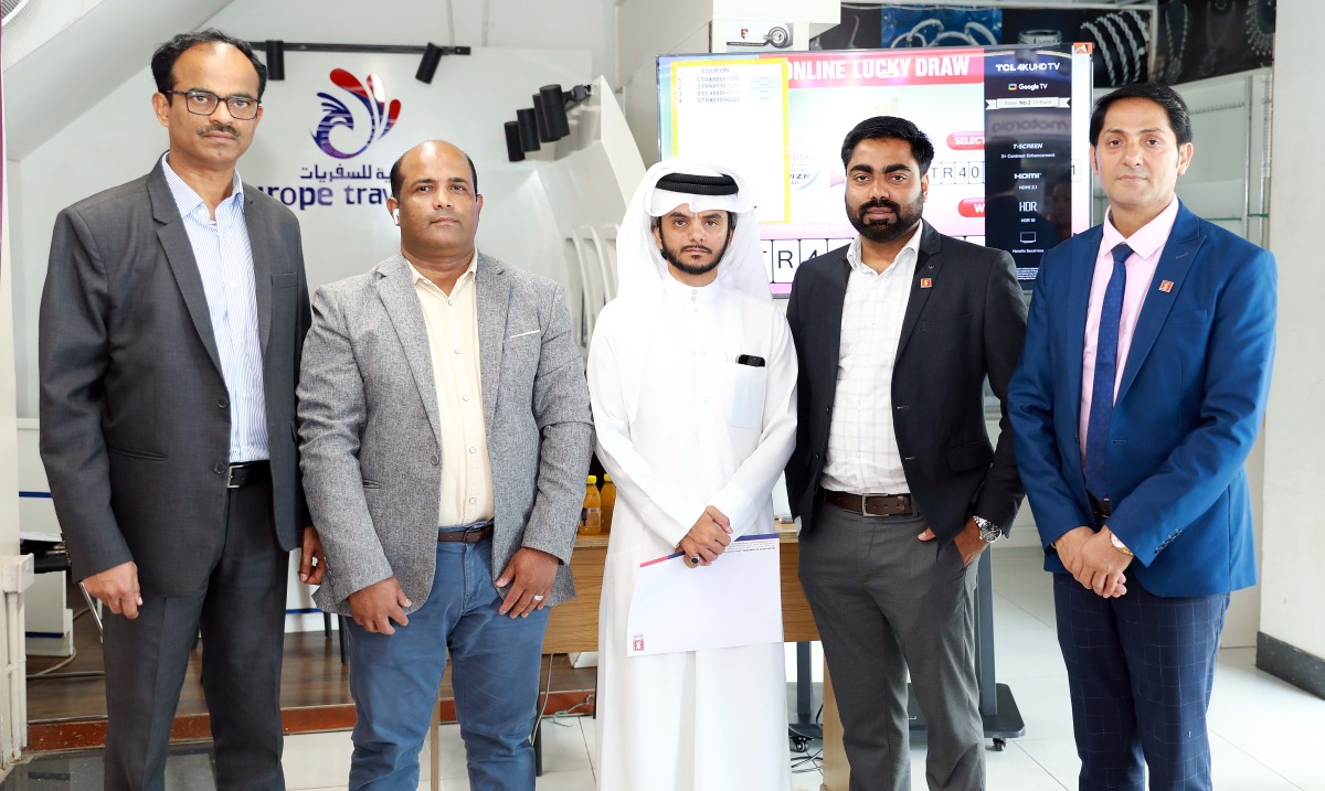 Officials during fourth lucky draw of Safari’s grand promotion ‘Win 25 Toyota Raize Cars.’