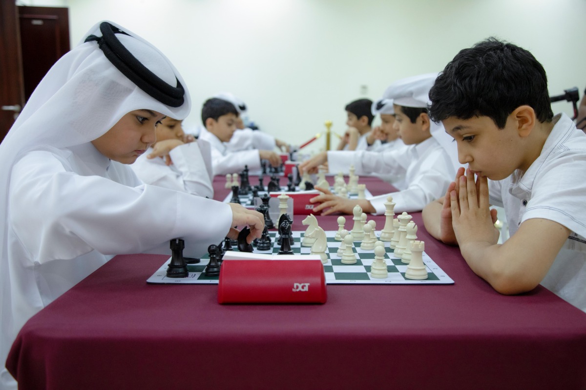 The programme concluded with a junior chess tournament.