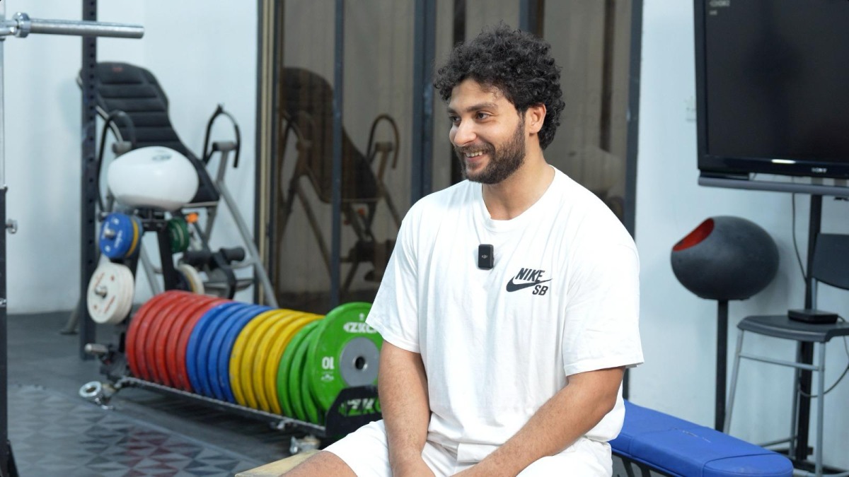 Qatar's Olympic champion Fares Ibrahim was previously competing in the 102kg class.