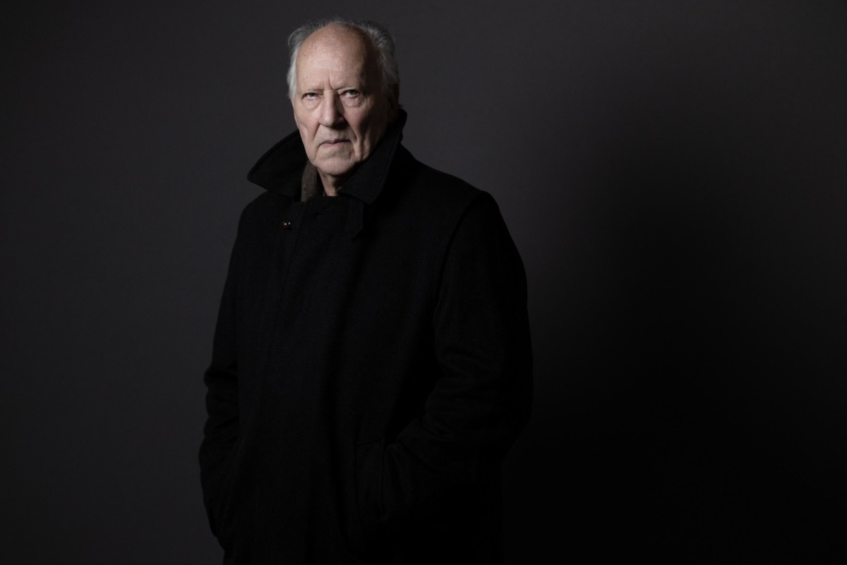 German filmmaker, actor, opera director, and author, Werner Herzog, poses during a photo session in Paris, on December 12, 2024. (Photo by Joel Saget / AFP)
