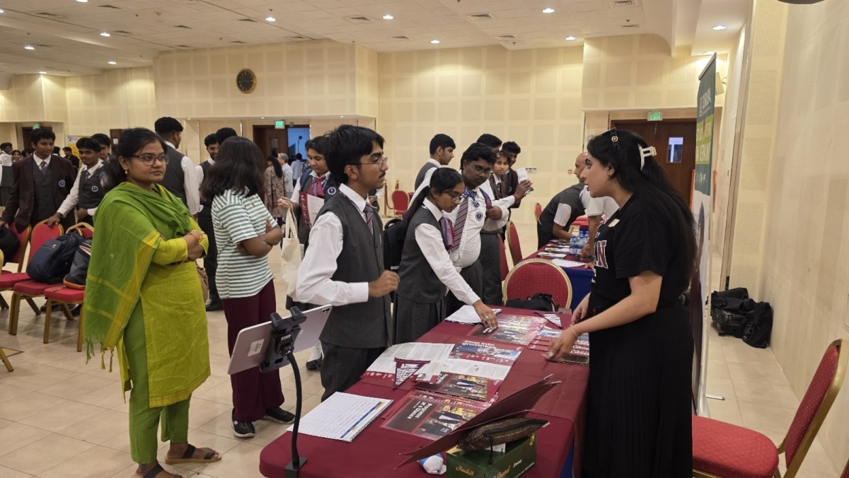 Participants during the fair. 
