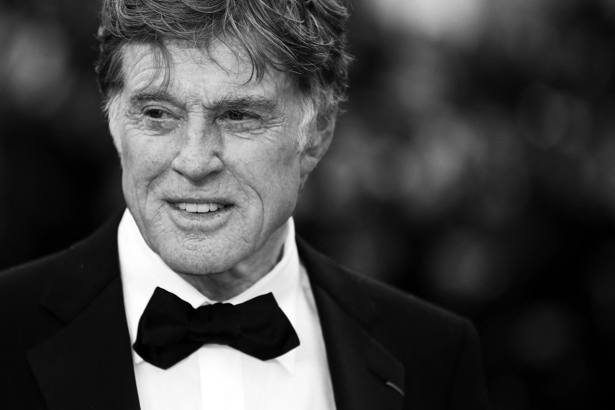 US actor and director Robert Redford poses on May 22, 2013 as he arrives for the screening of the film 
