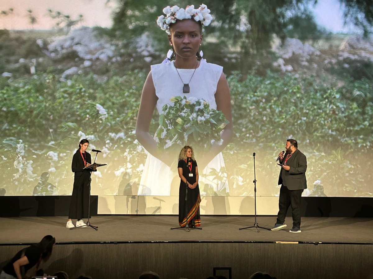 Screening of Cotton Queen at the Venice Film Festival.