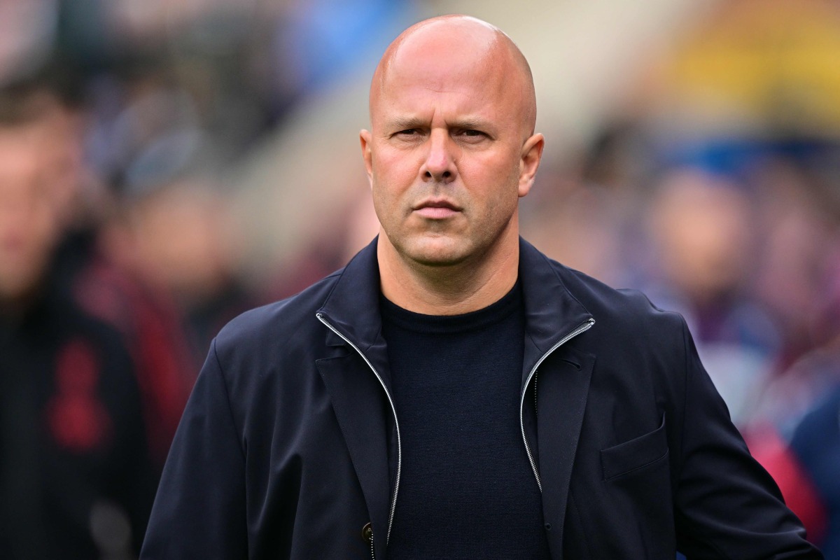Liverpool's Dutch manager Arne Slot during English Premier League football match between Crystal Palace and Liverpool at Selhurst Park in south London on September 27, 2025. (Photo by Ben STANSALL / AFP)

