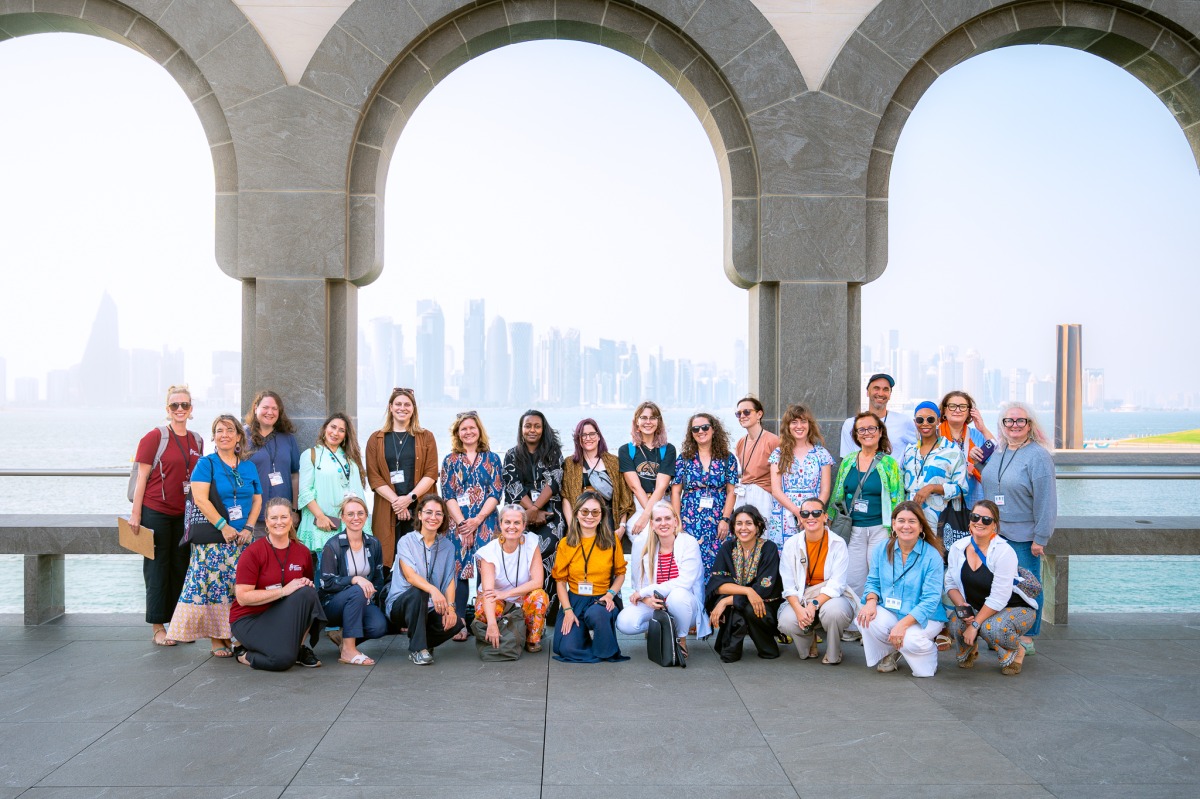 The American School of Doha welcomed 65 art educators from more than 25 countries. 