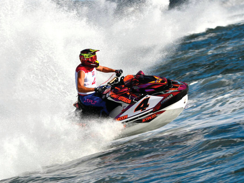 Francois Medori in action.