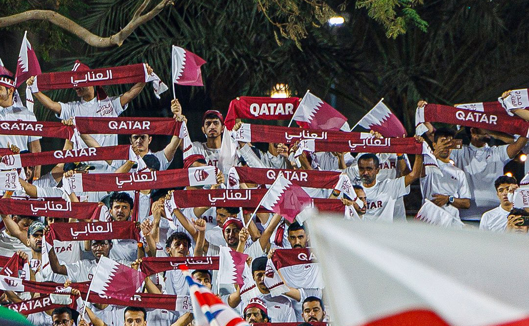 Fans have packed into Doha’s spectacular Aspire Zone, creating a vibrant and electrifying atmosphere. 
